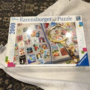 Ravensburger Puzzle Disney Stamp Album No. 16 7067. 2000 Pieces.
